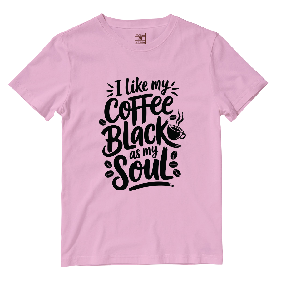 Cotton Shirt: Coffee Black