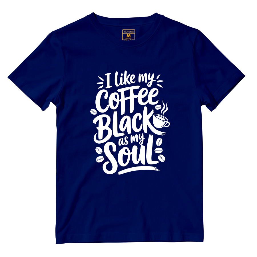 Cotton Shirt: Coffee Black