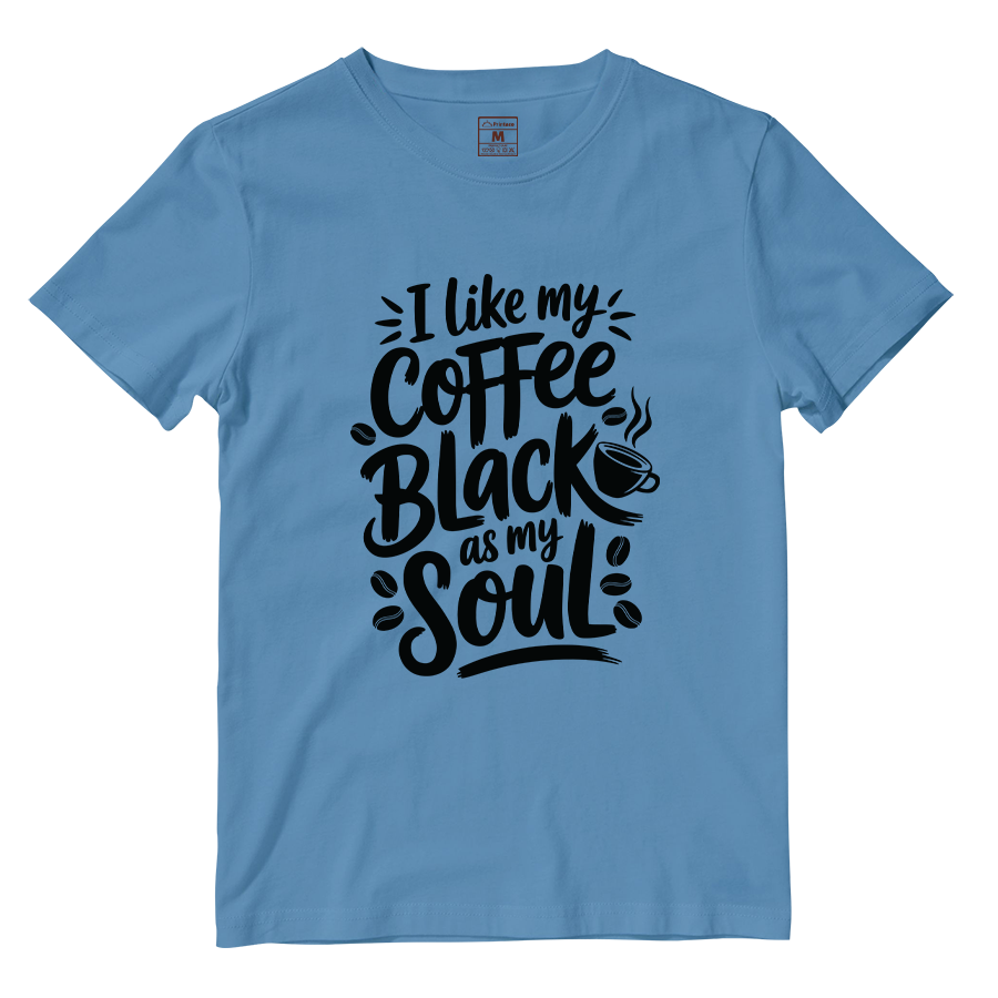 Cotton Shirt: Coffee Black
