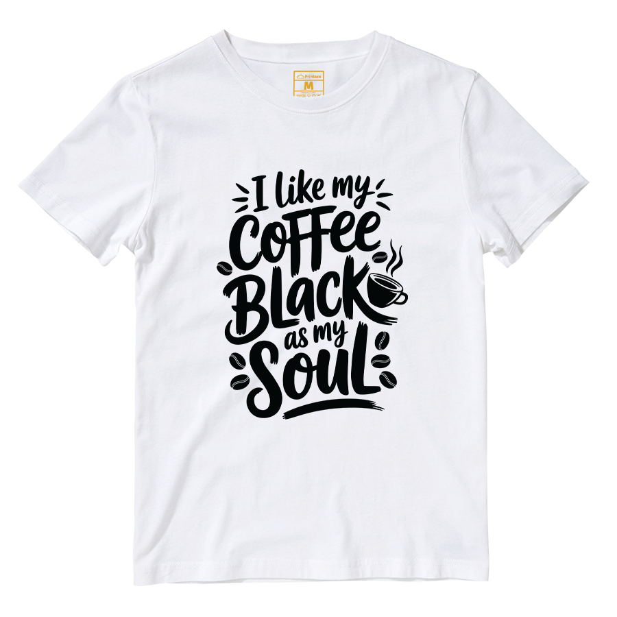 Cotton Shirt: Coffee Black