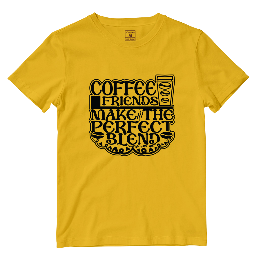 Cotton Shirt: Coffee Friends