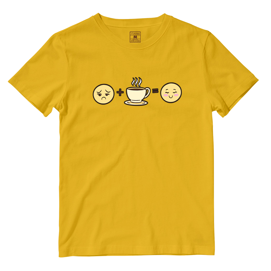 Cotton Shirt: Coffee Mood
