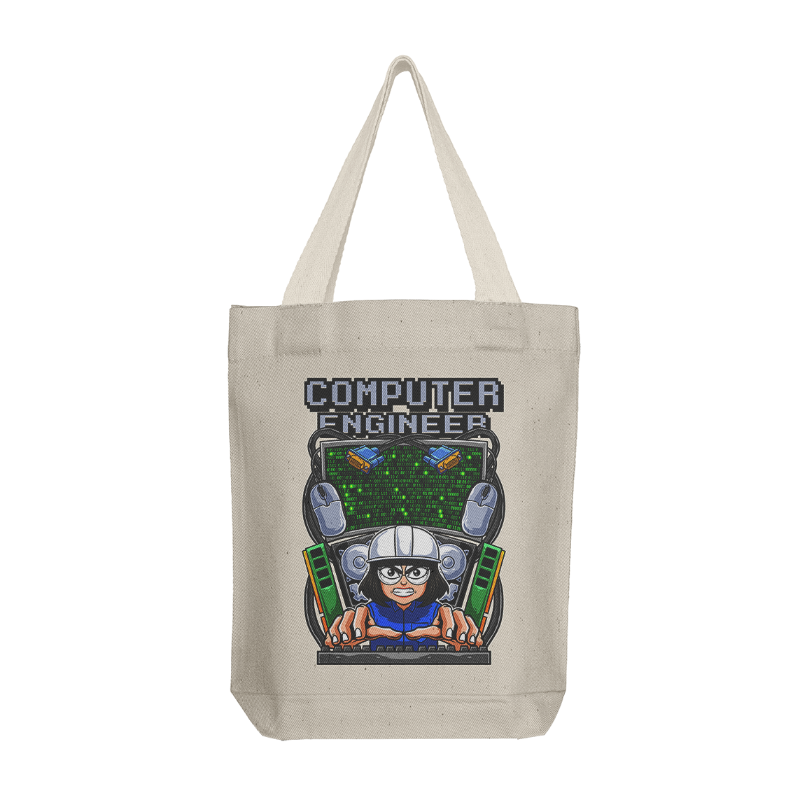 Tote Bag: Computer Engineer Female