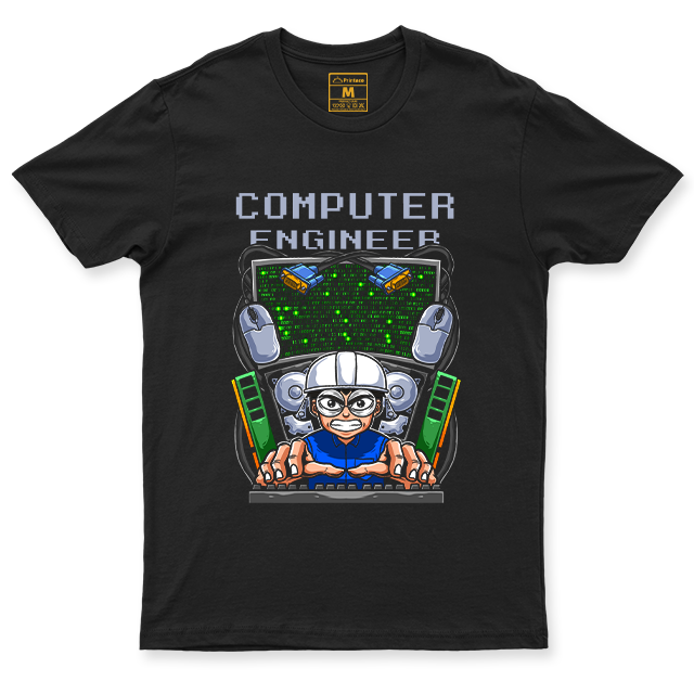 C.Spandex Shirt: Computer Engineer Male