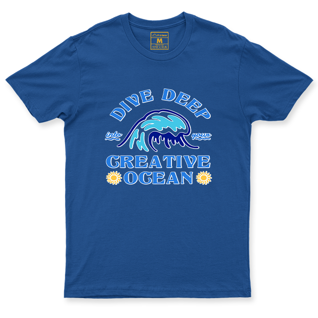 Drifit Shirt: Creative Ocean