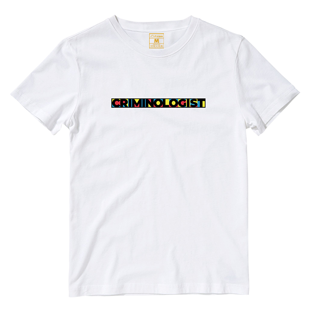 Cotton Shirt: Criminologist Retro
