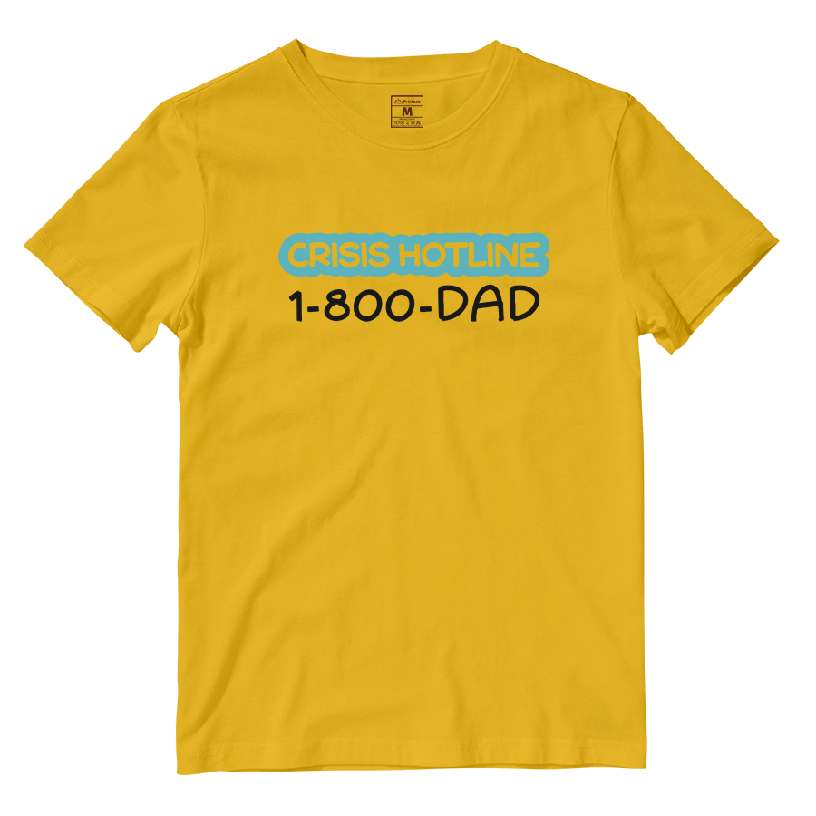 Cotton Shirt: Crisis Hotline Dad