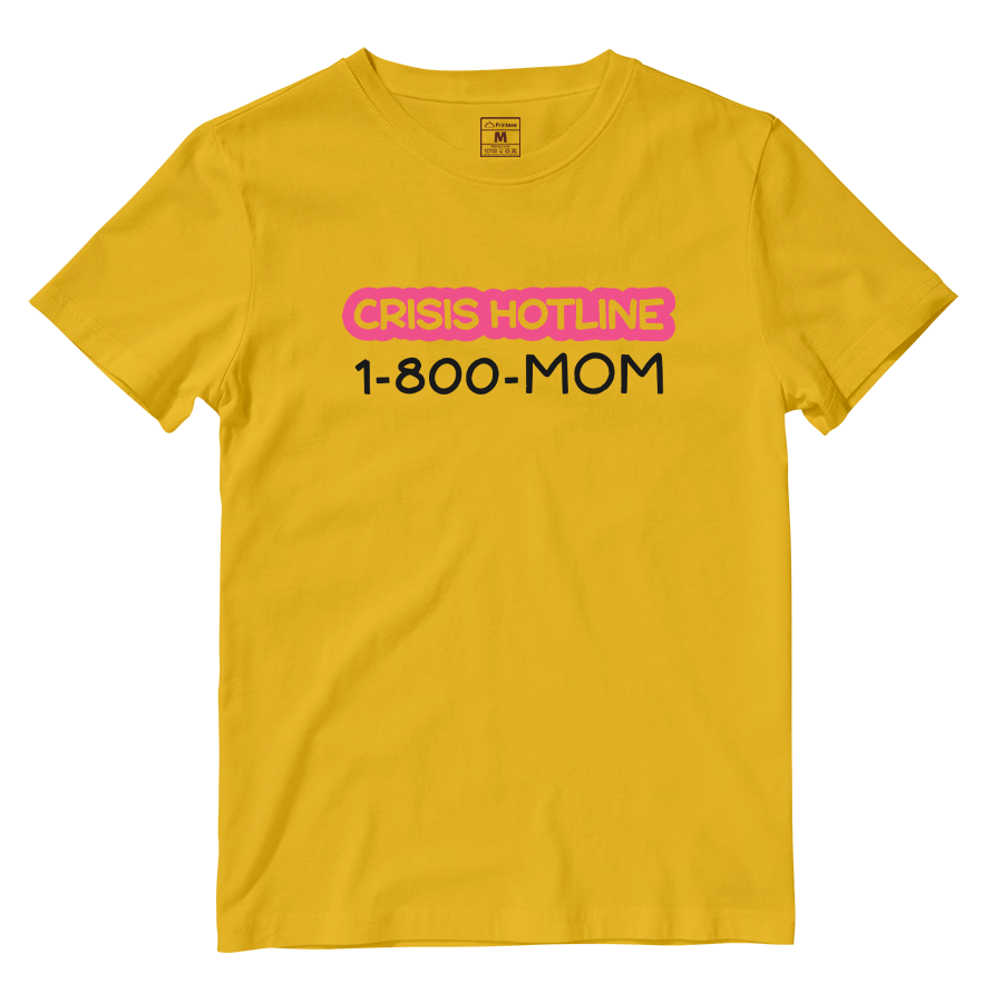 Cotton Shirt: Crisis Hotline Mom