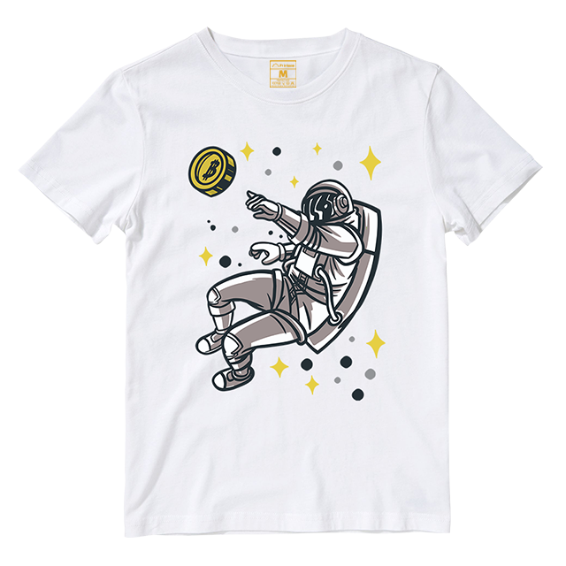 Cotton Shirt: Crypto Astronaut