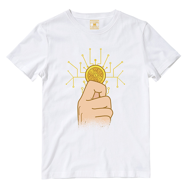 Cotton Shirt: Crypto Coin