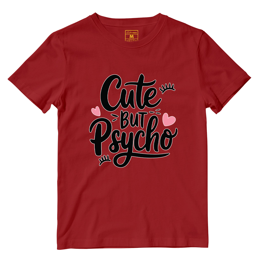 Cotton Shirt: Cute but Psycho