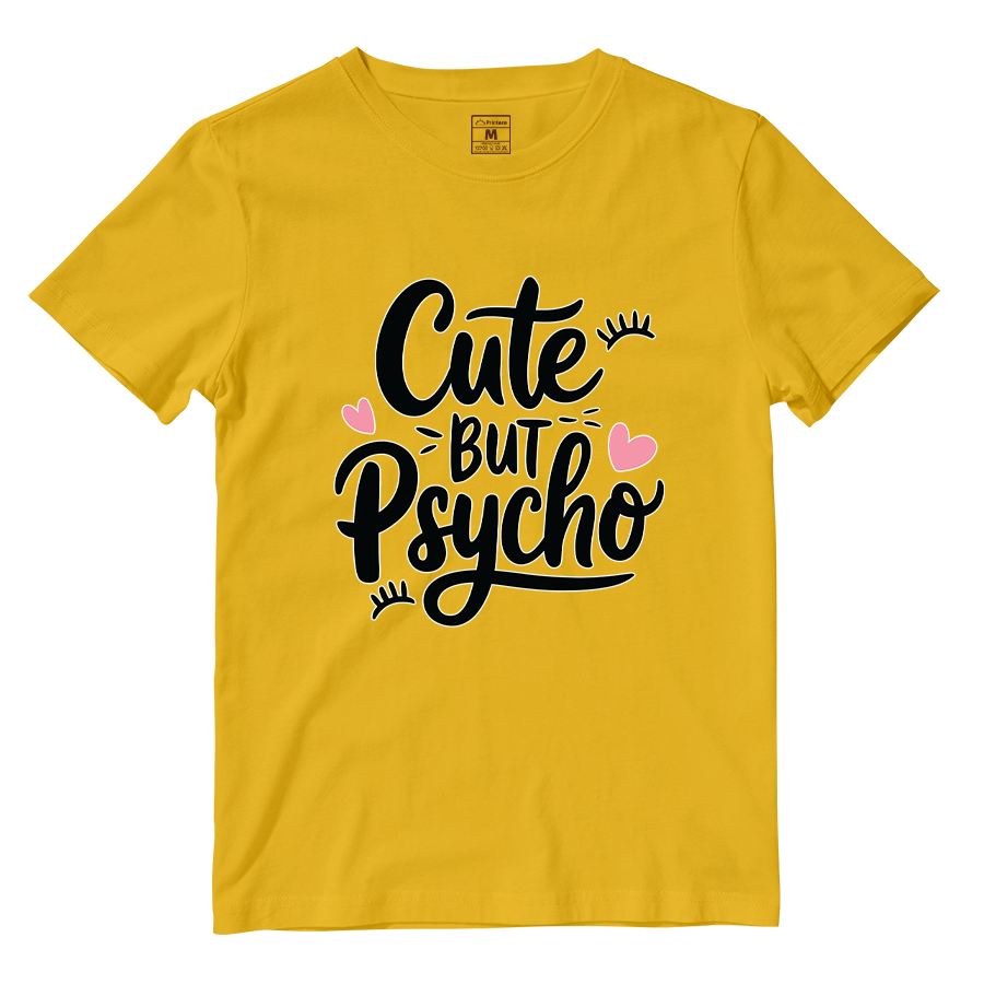 Cotton Shirt: Cute but Psycho