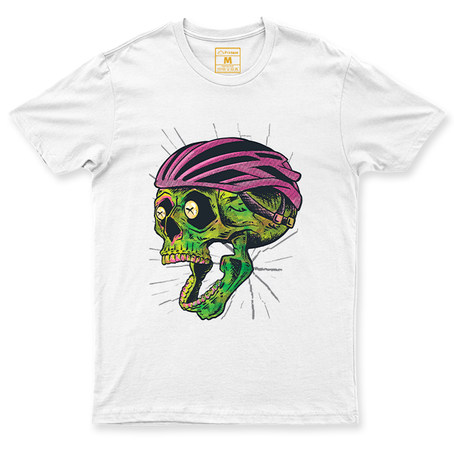 Drifit Shirt: Cyclist Skull