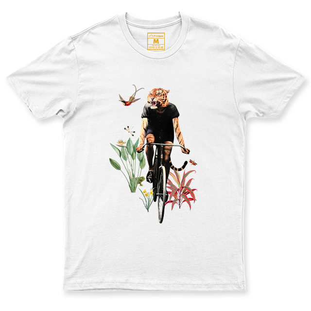 Drifit Shirt: Cyclist Tiger