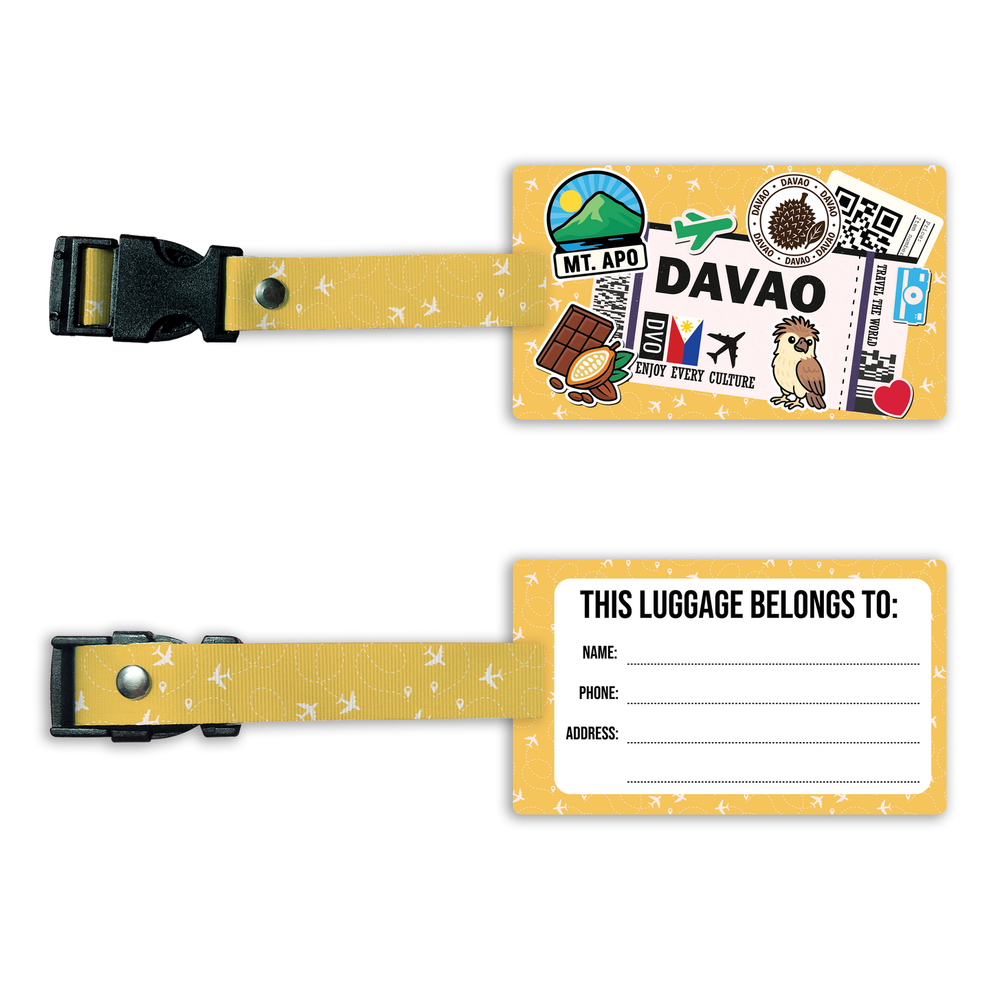 Bag Tag: Travel Davao