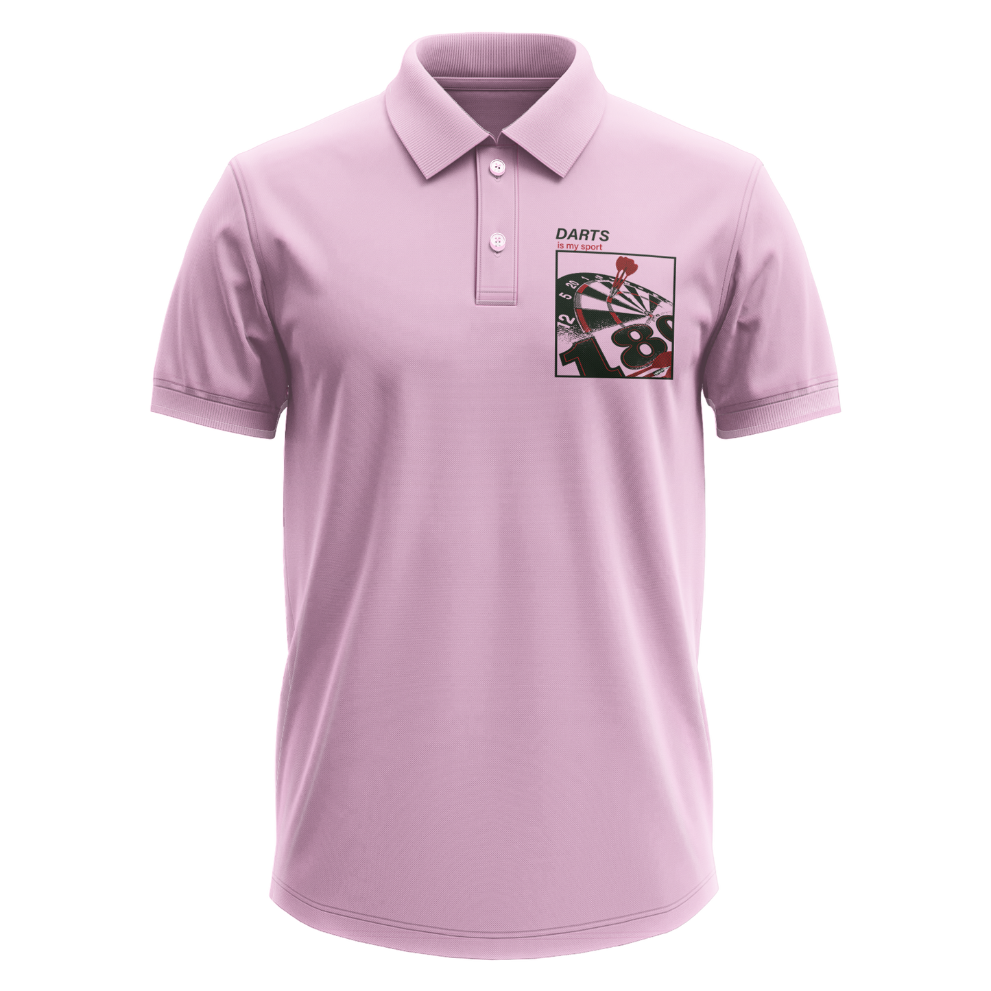 Drifit Polo Shirt: Darts Sport (Front Only)