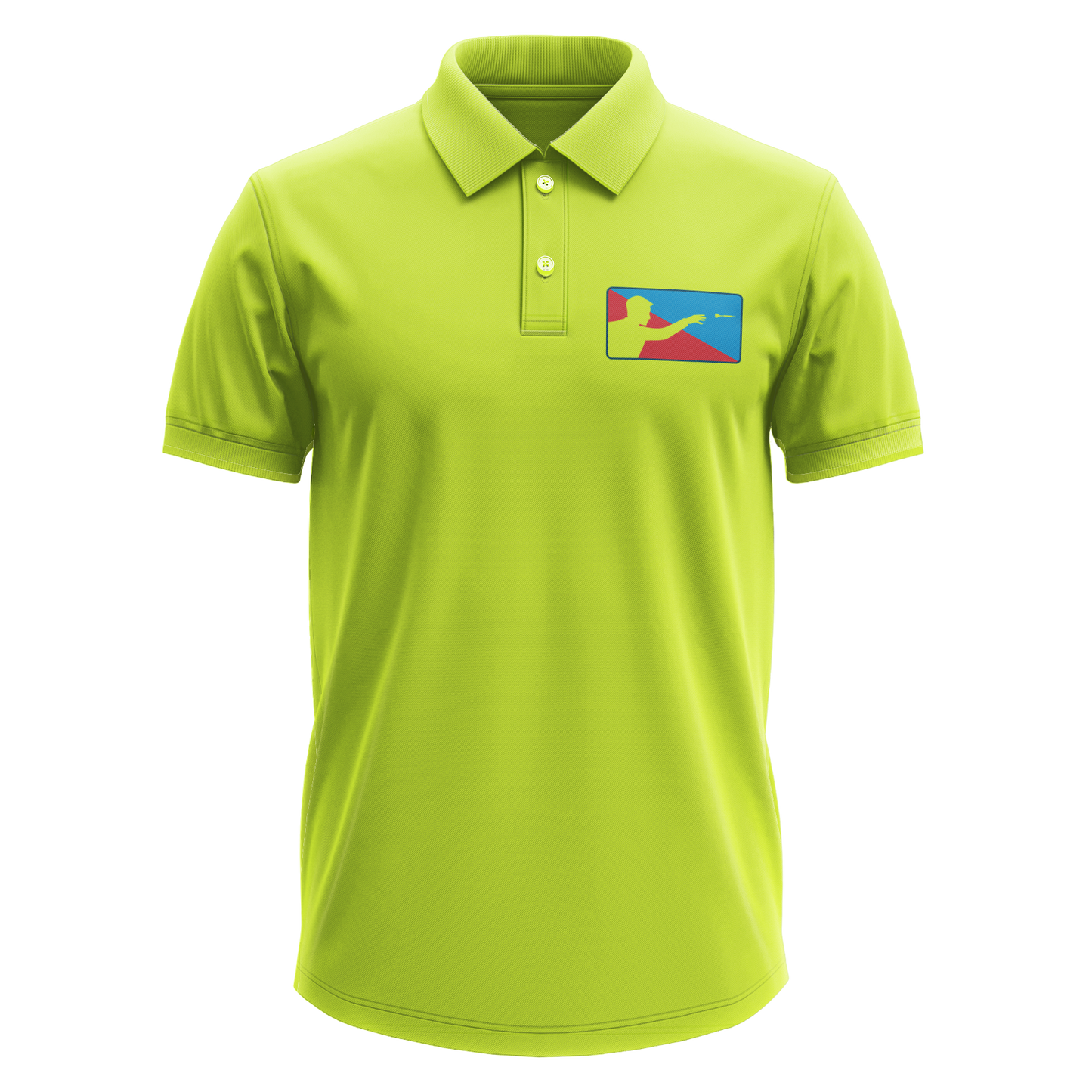 Drifit Polo Shirt: Darts Throwing (Front Only)