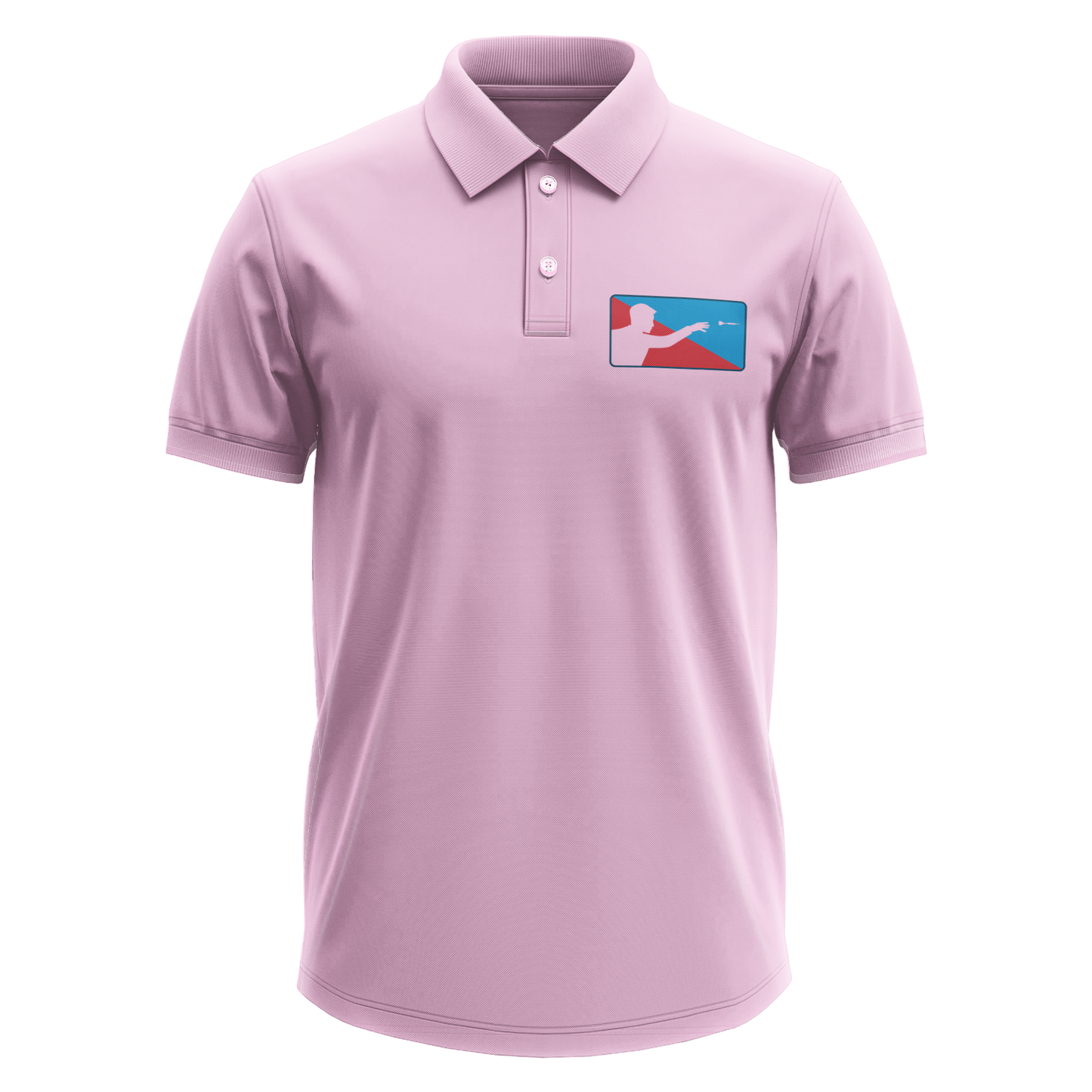 Drifit Polo Shirt: Darts Throwing (Front Only)