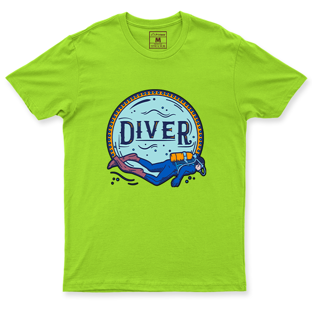 Drifit Shirt: Diver Badge