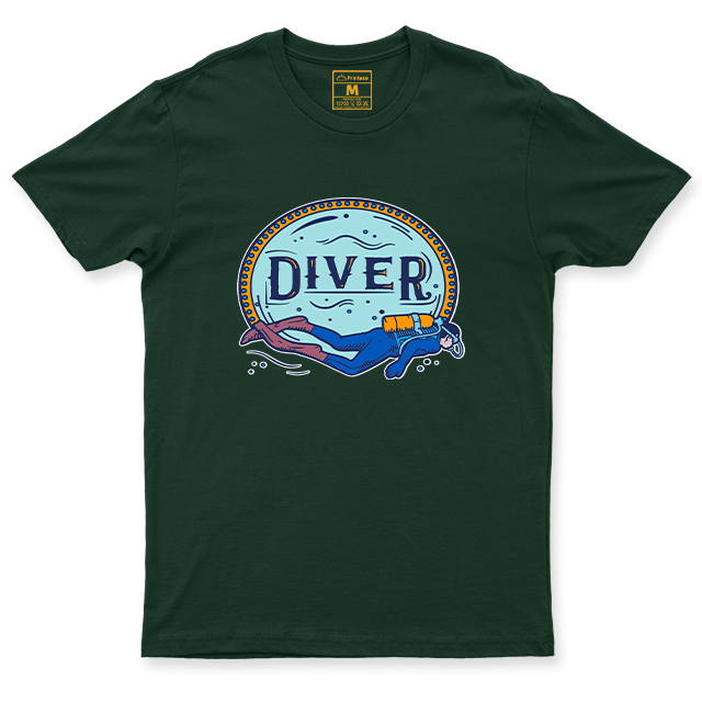 Drifit Shirt: Diver Badge