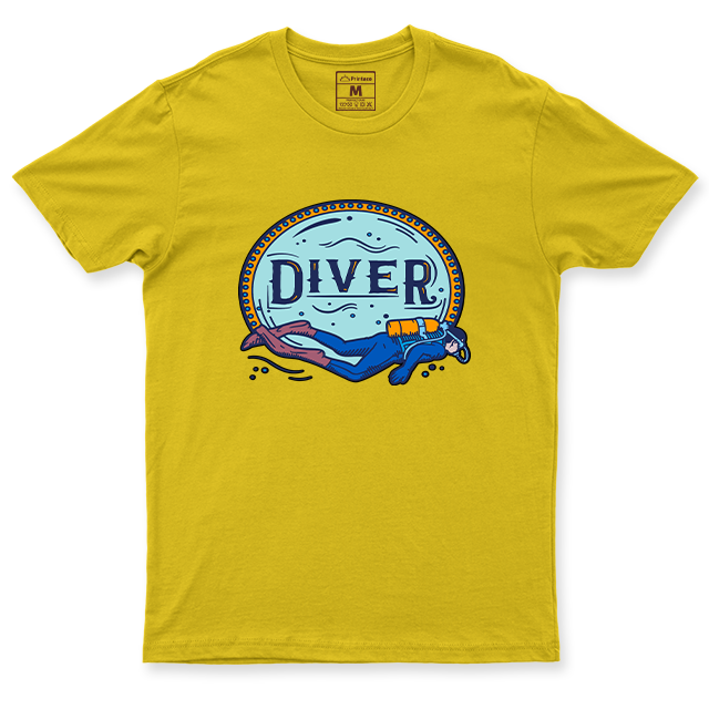 Drifit Shirt: Diver Badge