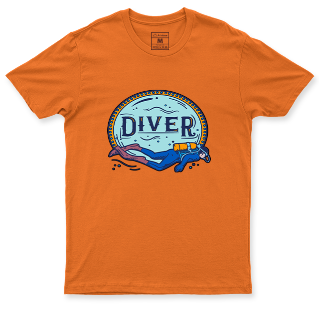 Drifit Shirt: Diver Badge