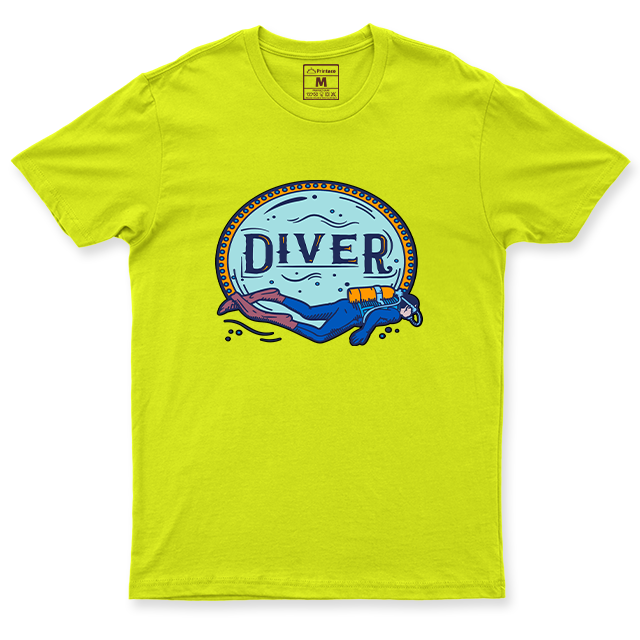 Drifit Shirt: Diver Badge