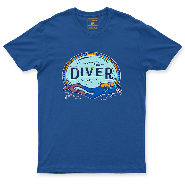 Drifit Shirt: Diver Badge