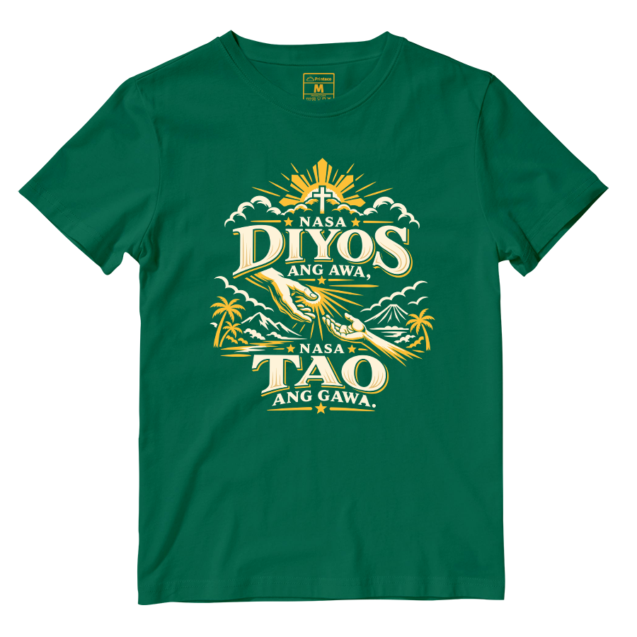 Cotton Shirt: Nasa Diyos Awa