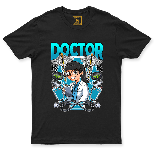 C. Spandex Shirt: Doctor Female