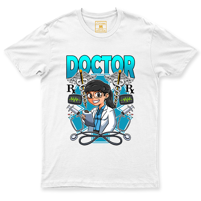 C. Spandex Shirt: Doctor Female