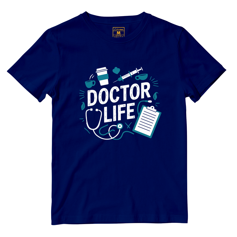 Cotton Shirt: Doctor Life