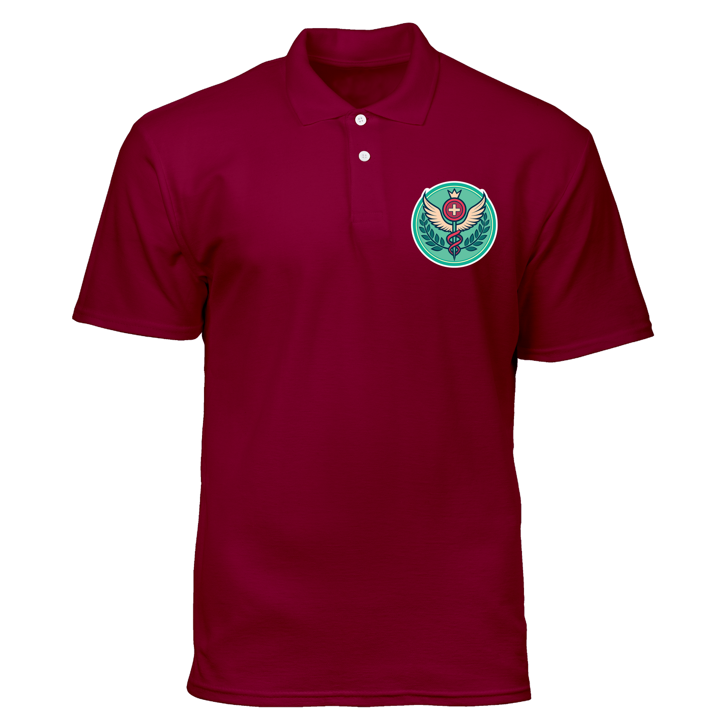 Cotton Polo Shirt: Dose with Care Pocket