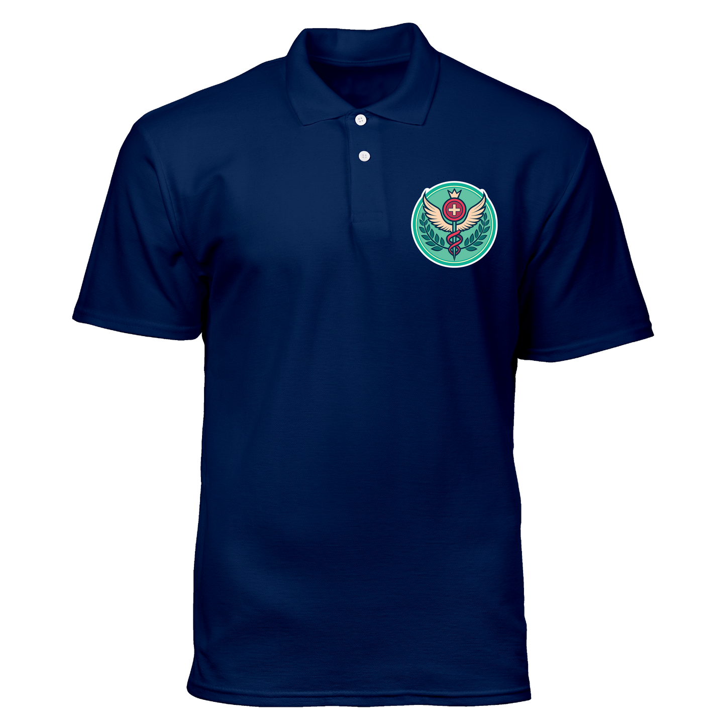 Cotton Polo Shirt: Dose with Care Pocket