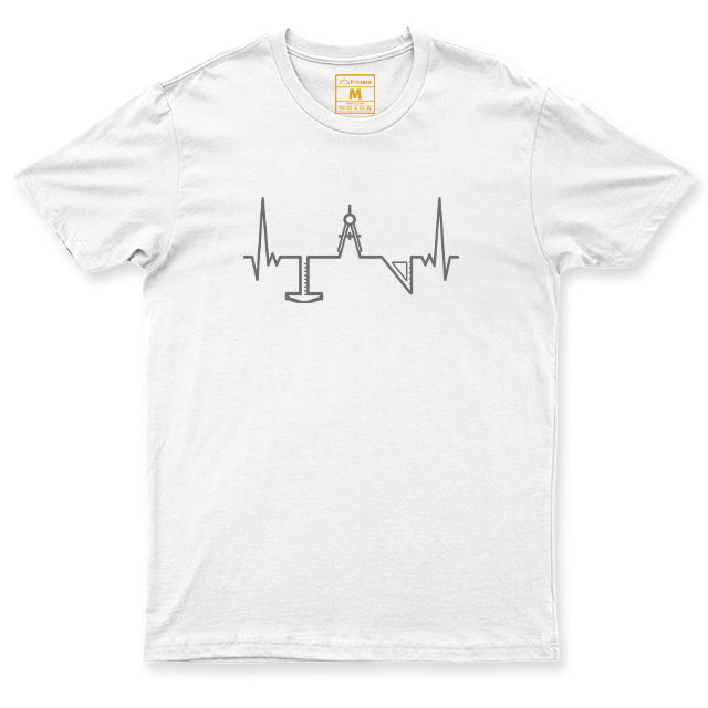 Drifit Shirt: Drafting Heartbeat