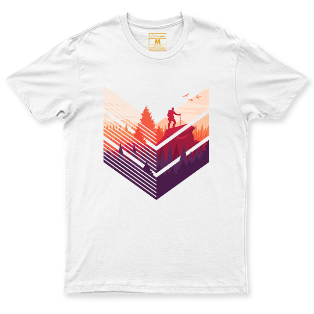 Drifit Shirt: Hiking Geometry