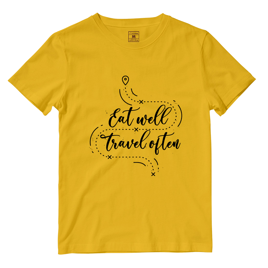 Cotton Shirt: Eat Well