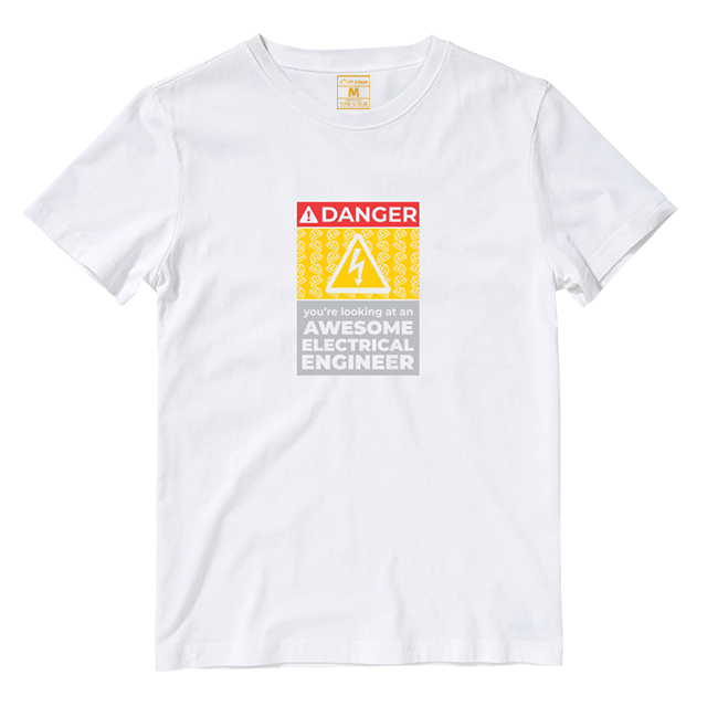 Cotton Shirt: Electrical Engineer Danger