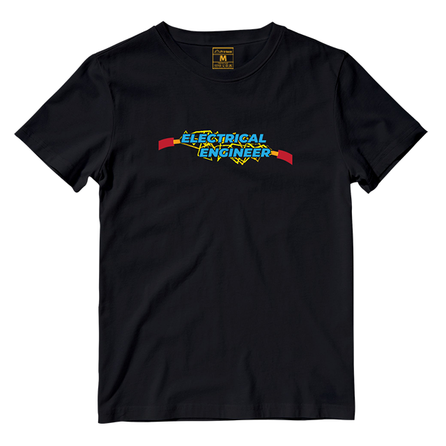 Cotton Shirt: Electrical Engineer Wires