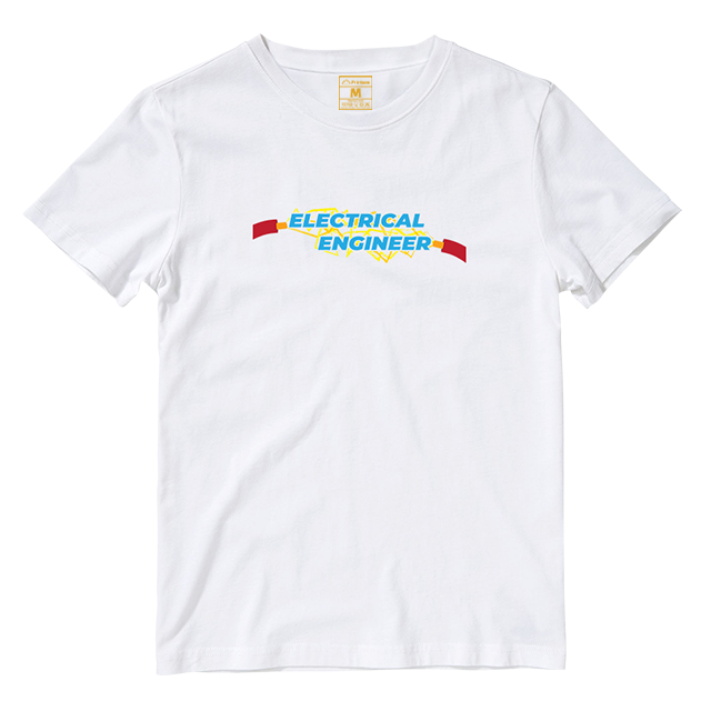 Cotton Shirt: Electrical Engineer Wires
