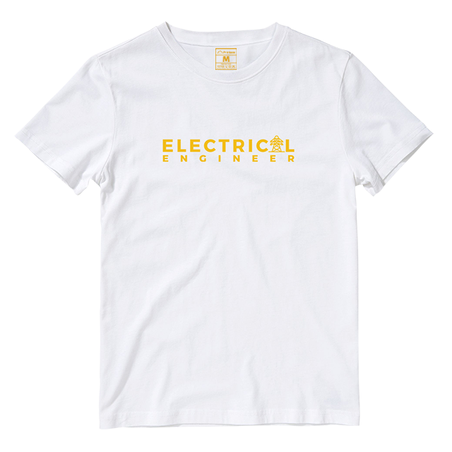 Cotton Shirt: Electrical Engineer Yellow