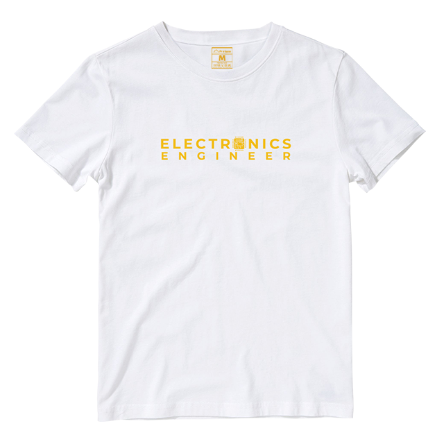 Cotton Shirt: Electronics Engineer Yellow