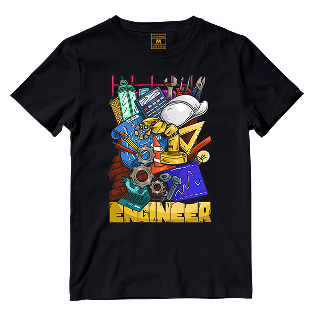 Cotton Shirt: Engineer Doodle