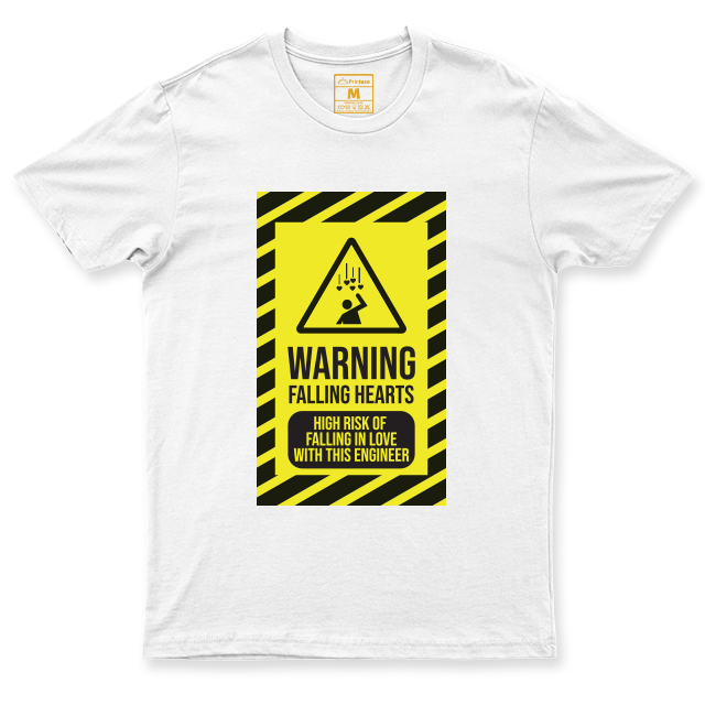 Drifit Shirt: Engineer Falling Hearts