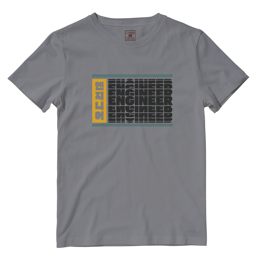 Cotton Shirt: Engineer Hangul