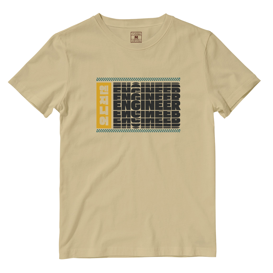 Cotton Shirt: Engineer Hangul