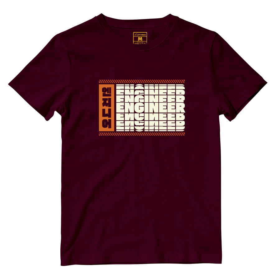 Cotton Shirt: Engineer Hangul