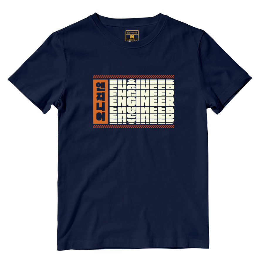 Cotton Shirt: Engineer Hangul
