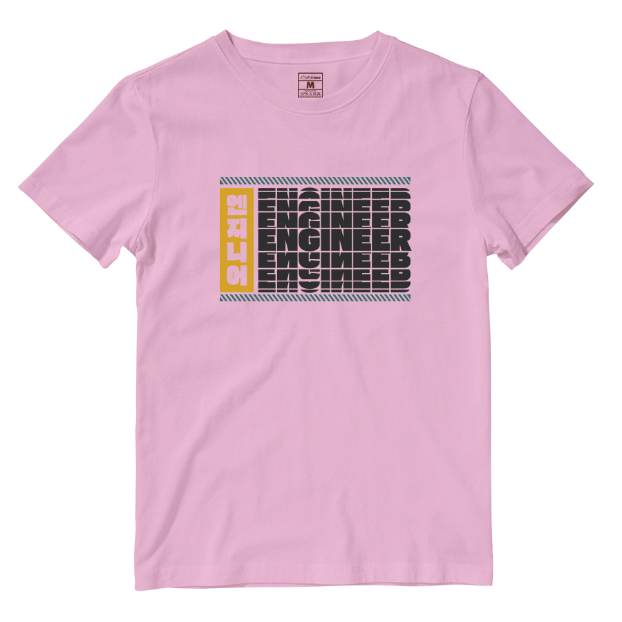 Cotton Shirt: Engineer Hangul