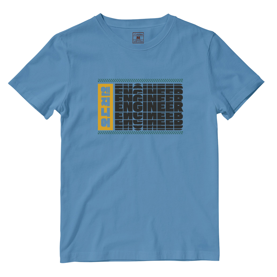Cotton Shirt: Engineer Hangul